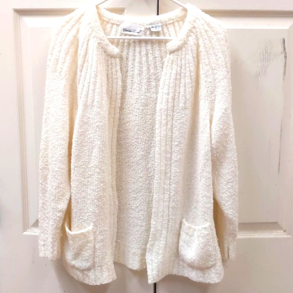 Vintage Cozy Ivory Cardigan